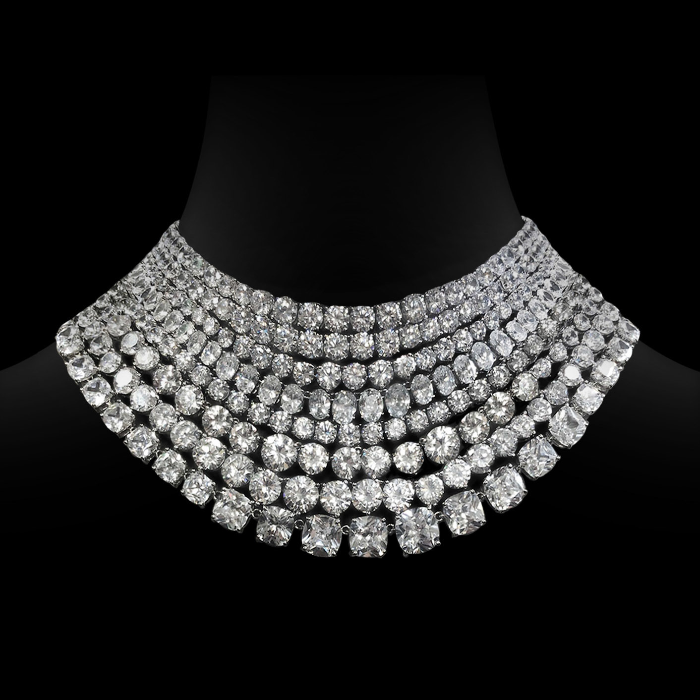 Parte del set collana Goddess in due elementi indossata da Cardi B